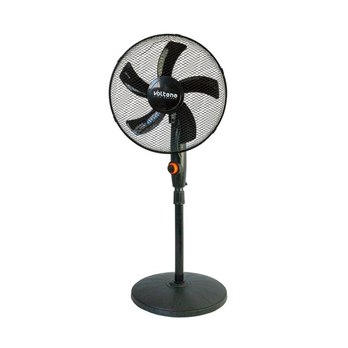 Wentylator podłogowy 35W 40cm z okrągłą podstawą czarny