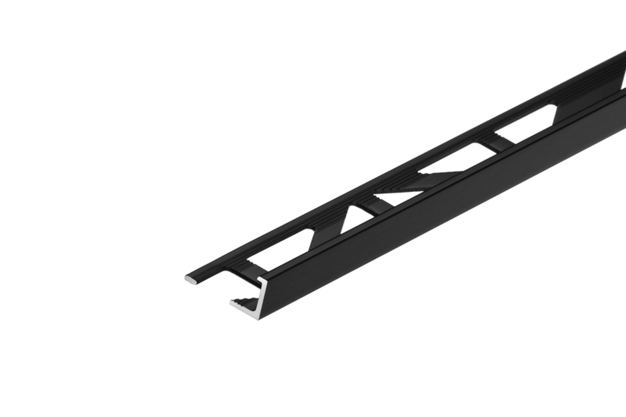 Profil narożny 8 mm  Aluminium 250 cm Czarny RAL 9005 mat CEZAR