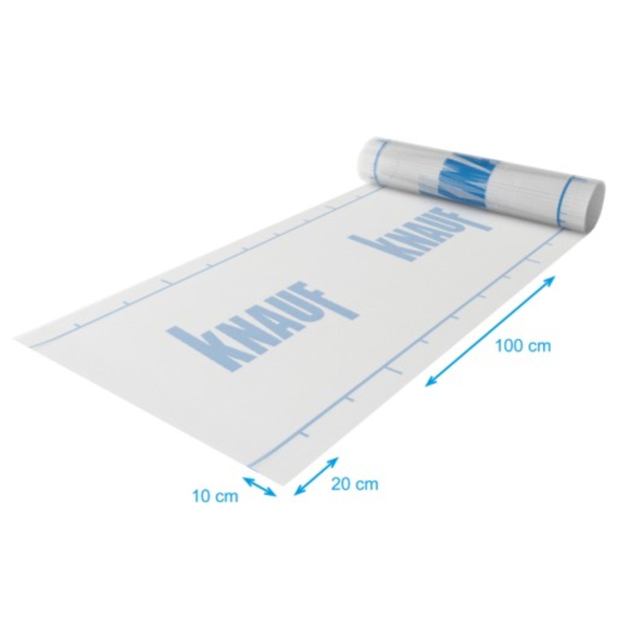 Siatka zbrojąca Knauf 165, 50 m2 dł. 50 m, szer. 1 m, gramatura 165 g/m2 0