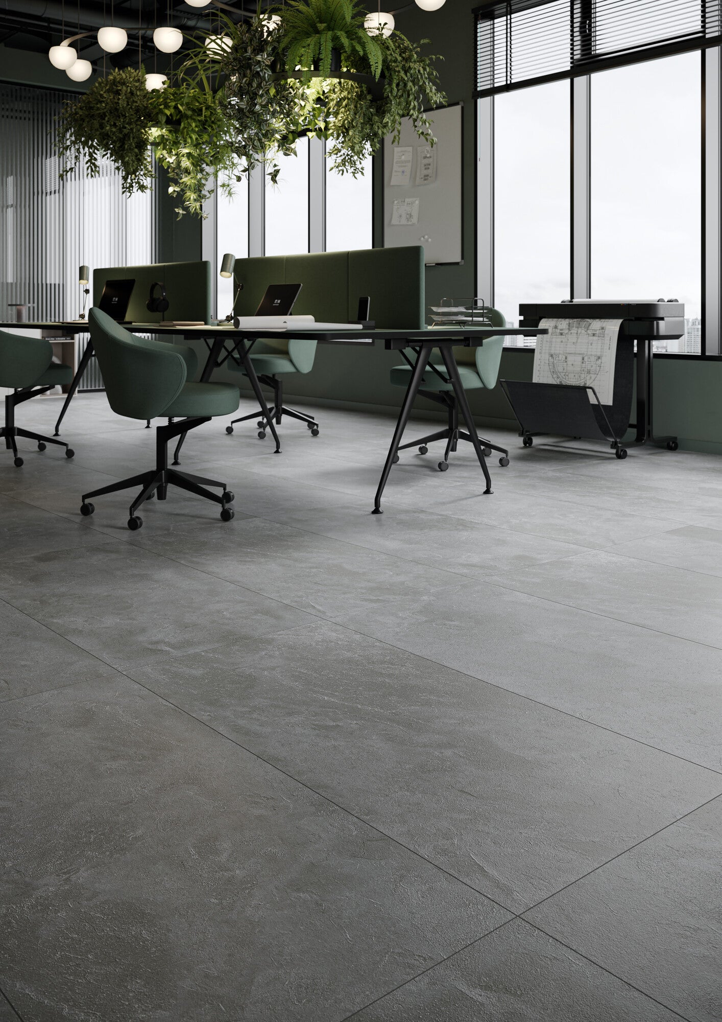 Gres szkliwiony Chromehill Grey 60x120 cm 1.44 m2 2