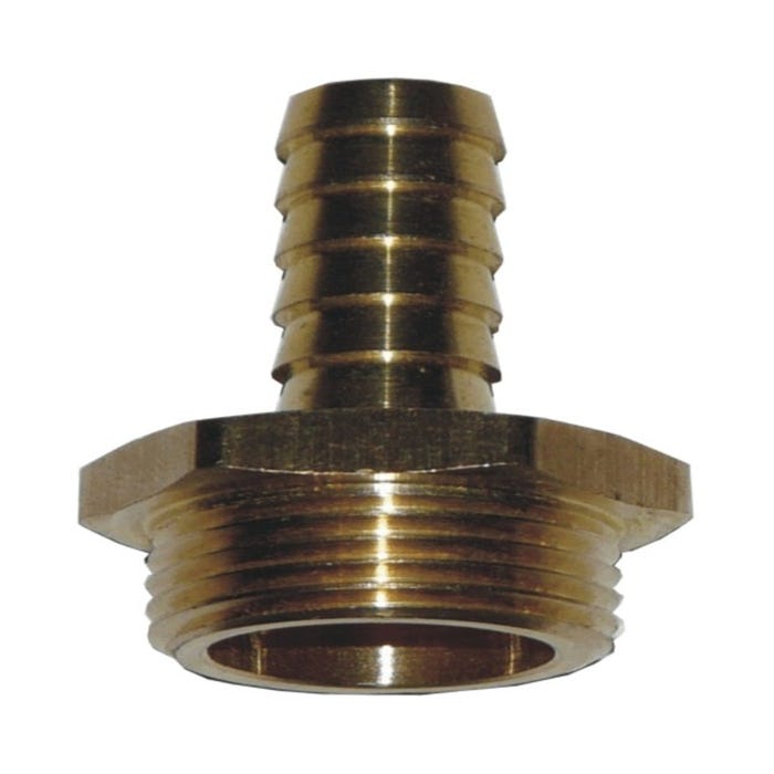 Nypel mosiężny do węża 9 mm GZ 1/2"