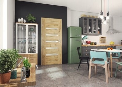 Skrzydło pokojowe Etna 80 lewe dąb olejowany 1