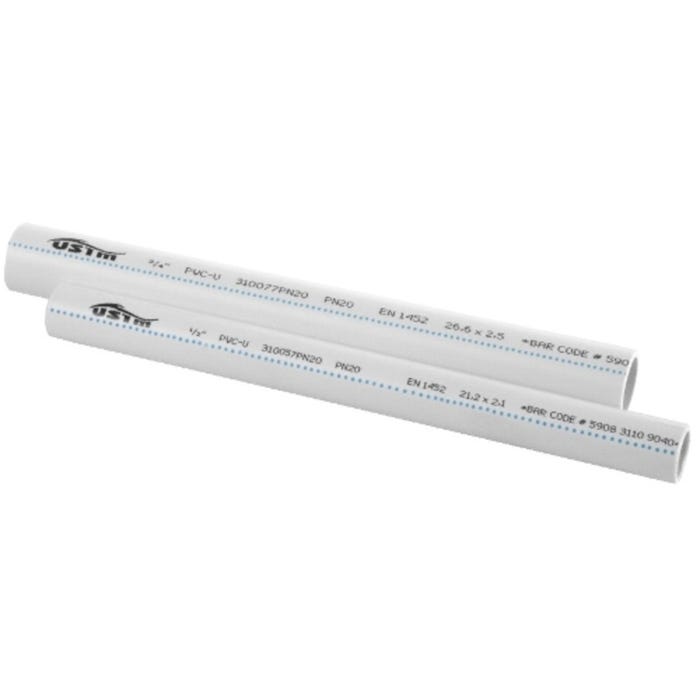 PVC Rura 1/2" 3 mb