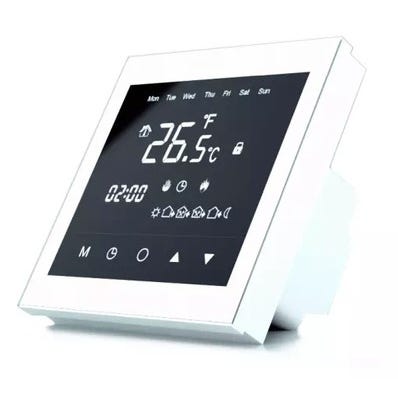 Regulator programowalny TVT 30 BB biały, ramka biała