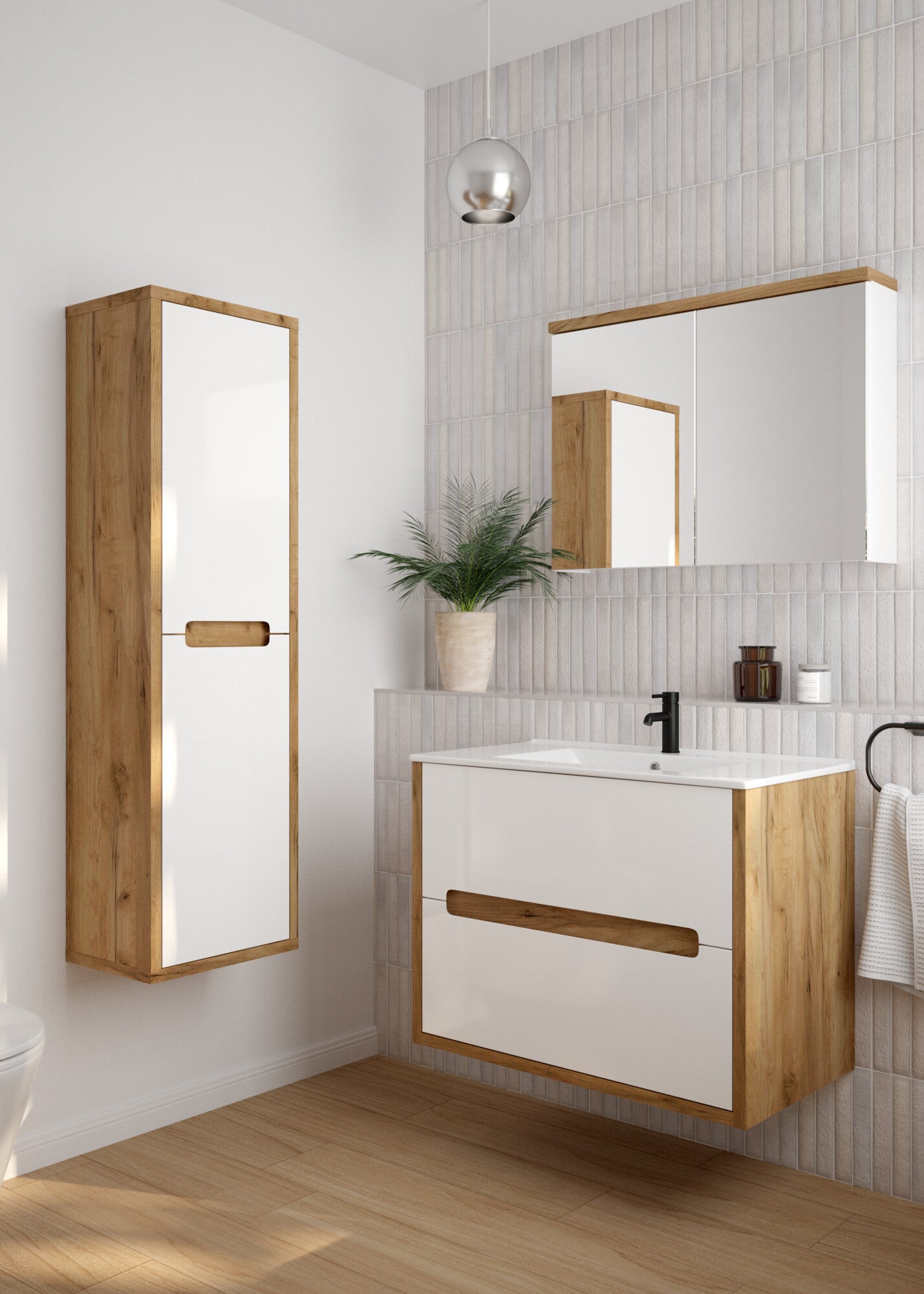 Szafka pod umywalkę Nobu 60 cm  1