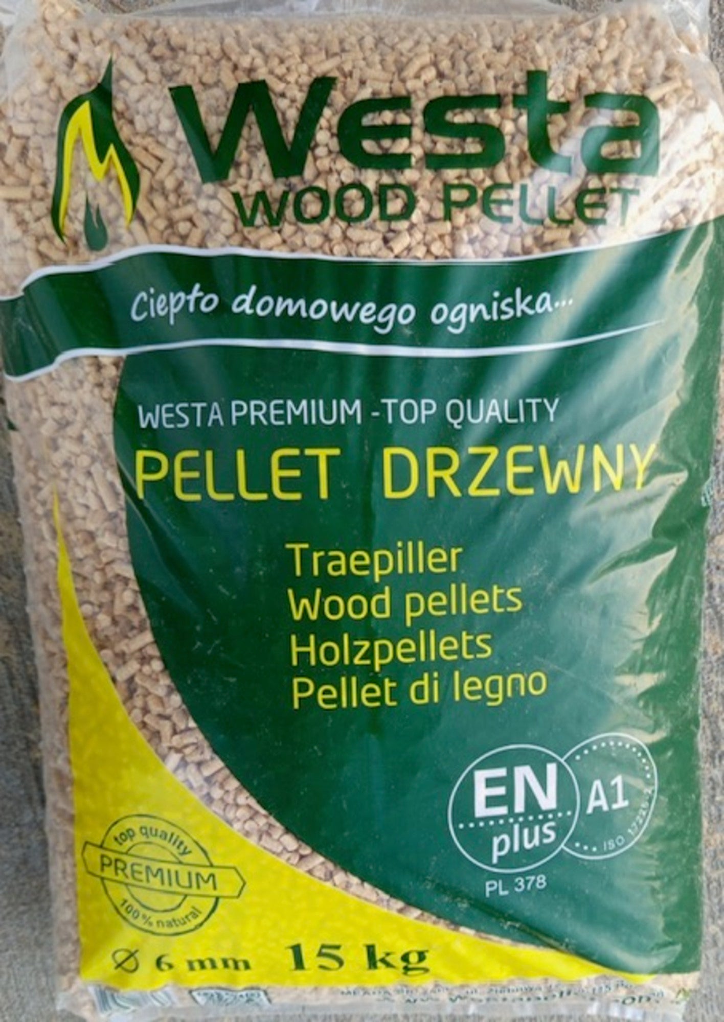 Pellet 15 kg 