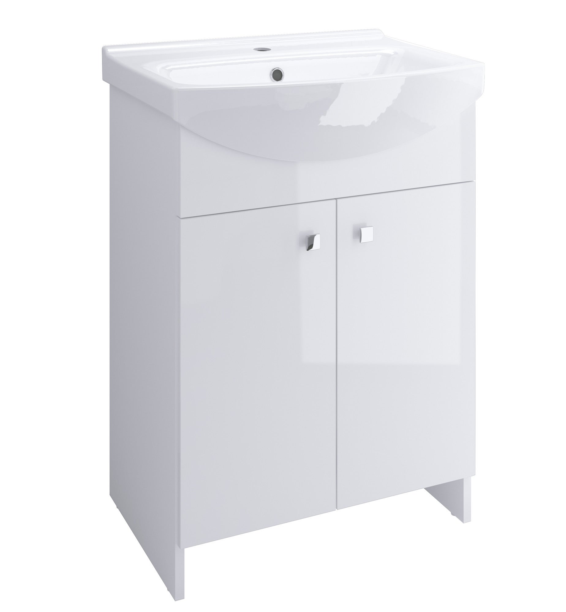Zestaw szafka z umywalką Cersanit Rubid 60 cm S805-002