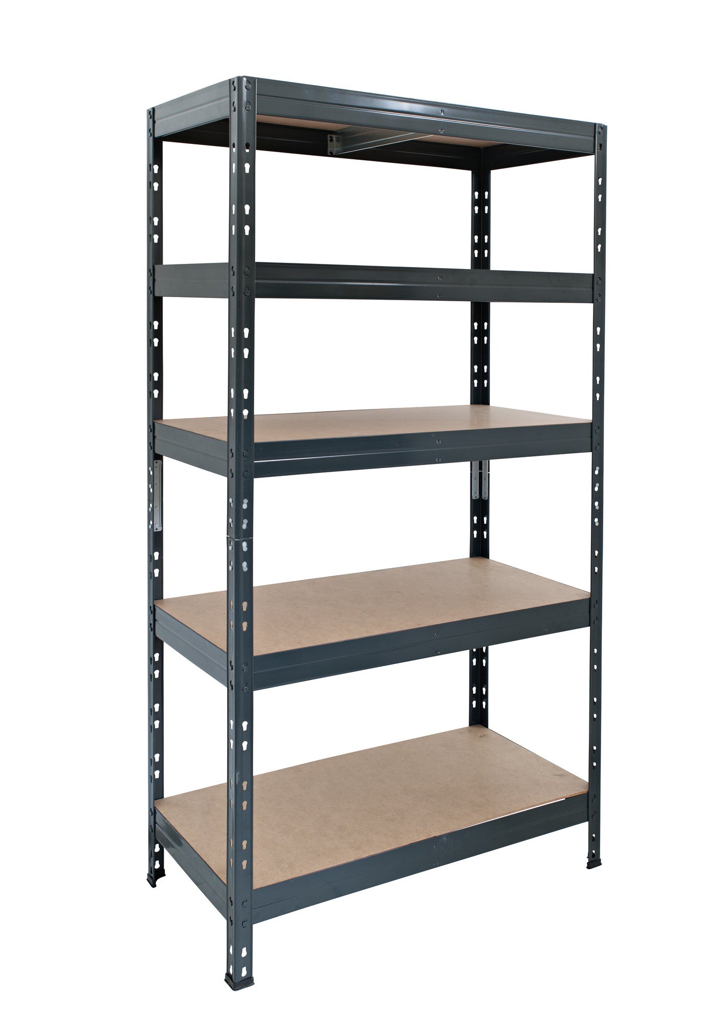 Regał Rivet M wym. 180x90x40 cm, 5 półek, 175 kg 0