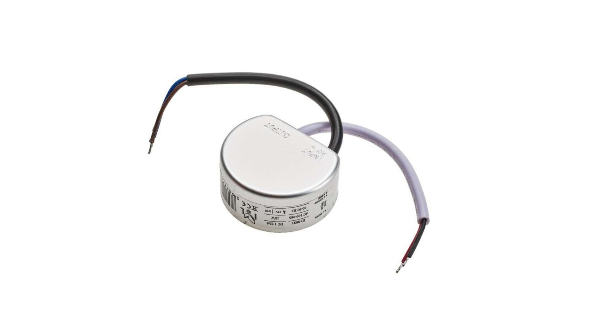 Moduł zasilacza metal case 12V 15W IP67 do puszki