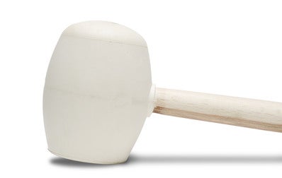 Młotek gumowy biały 250 g 1
