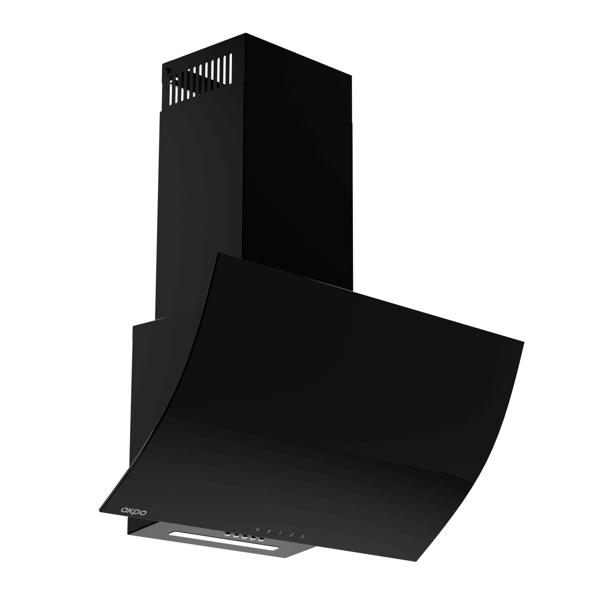 Okap kominowy WK-4 Clarus 60cm czarny 1