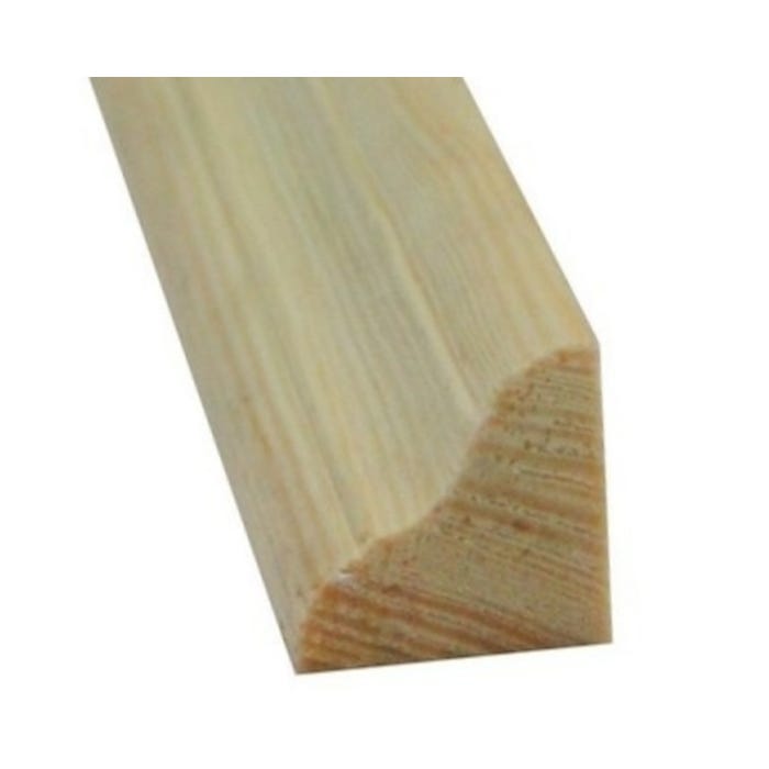 Listwa przypodłogowa 1/3 sosna 20x20x2500