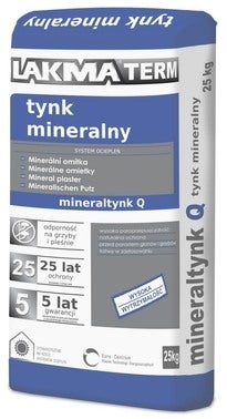 Tynk mineralny Lakma 25 kg