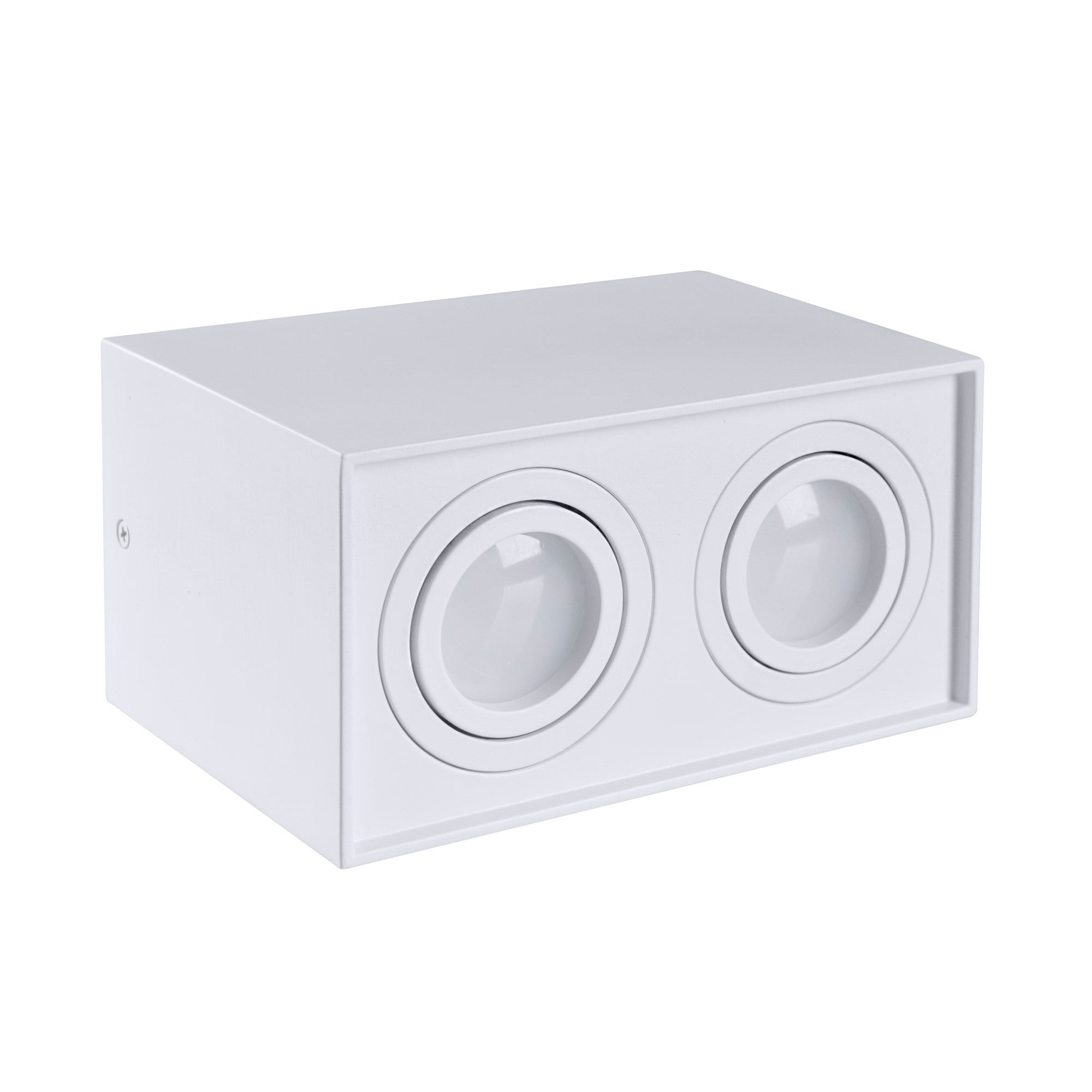 Oprawa natynkowa podwójna GU10 biała 3