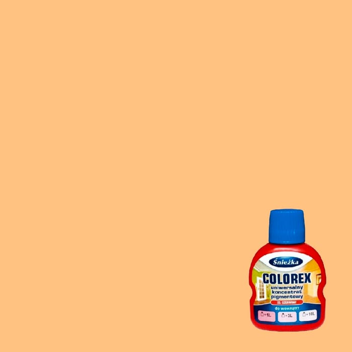 Pigment do kolorowania Śnieżka Colorex brzoskwiniowy 100 ml