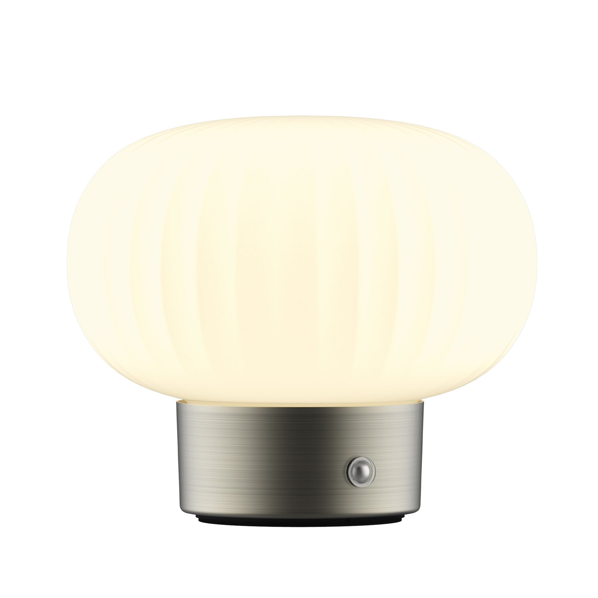 Lampka stołowa LED Latte, srebrna 1