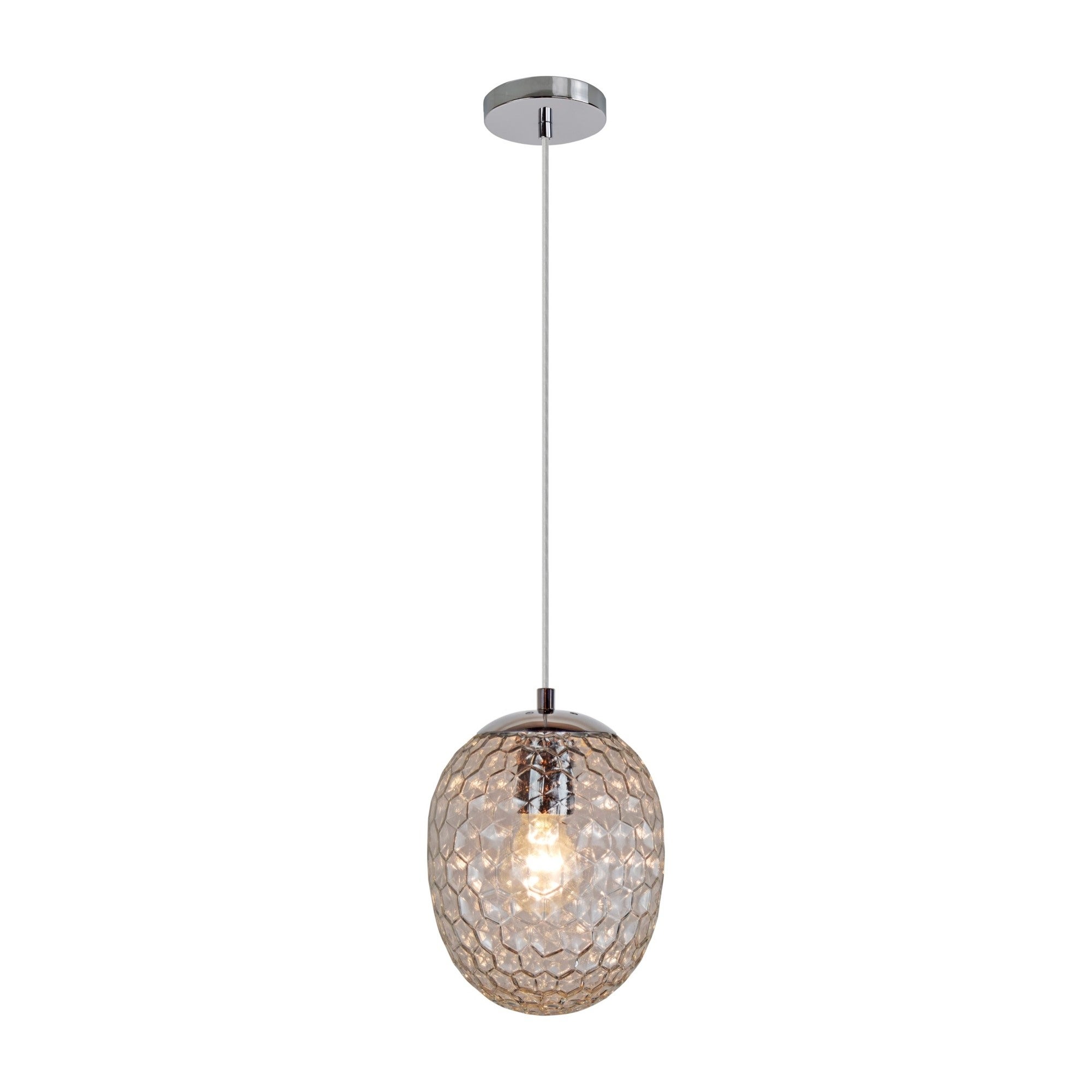 Lampa wisząca Lora 1xE27 biała 1