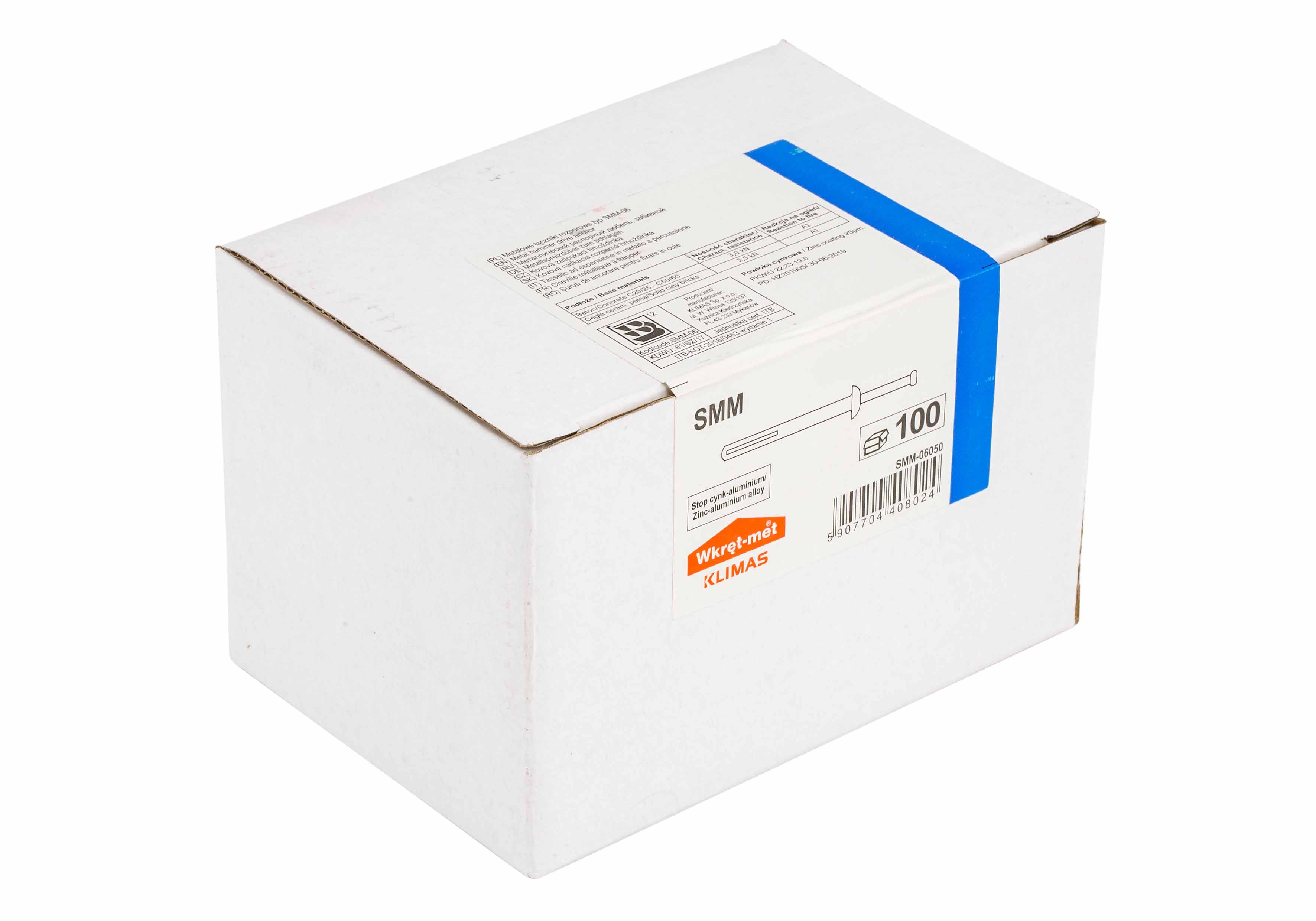 Kołek rozporowy do wbijania 6.0x50 (100 szt.) 1