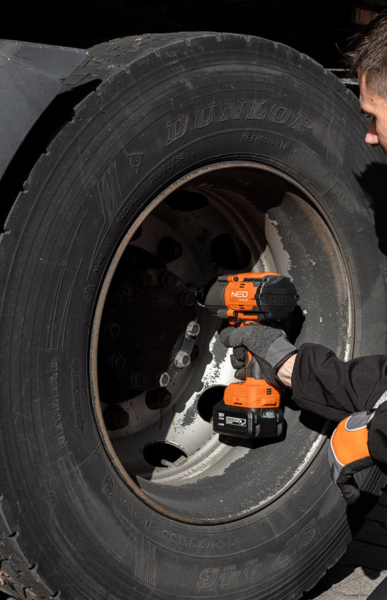 Klucz udarowy 1/2" 18V 1100Nm 04-618 NEO / bez aku 2