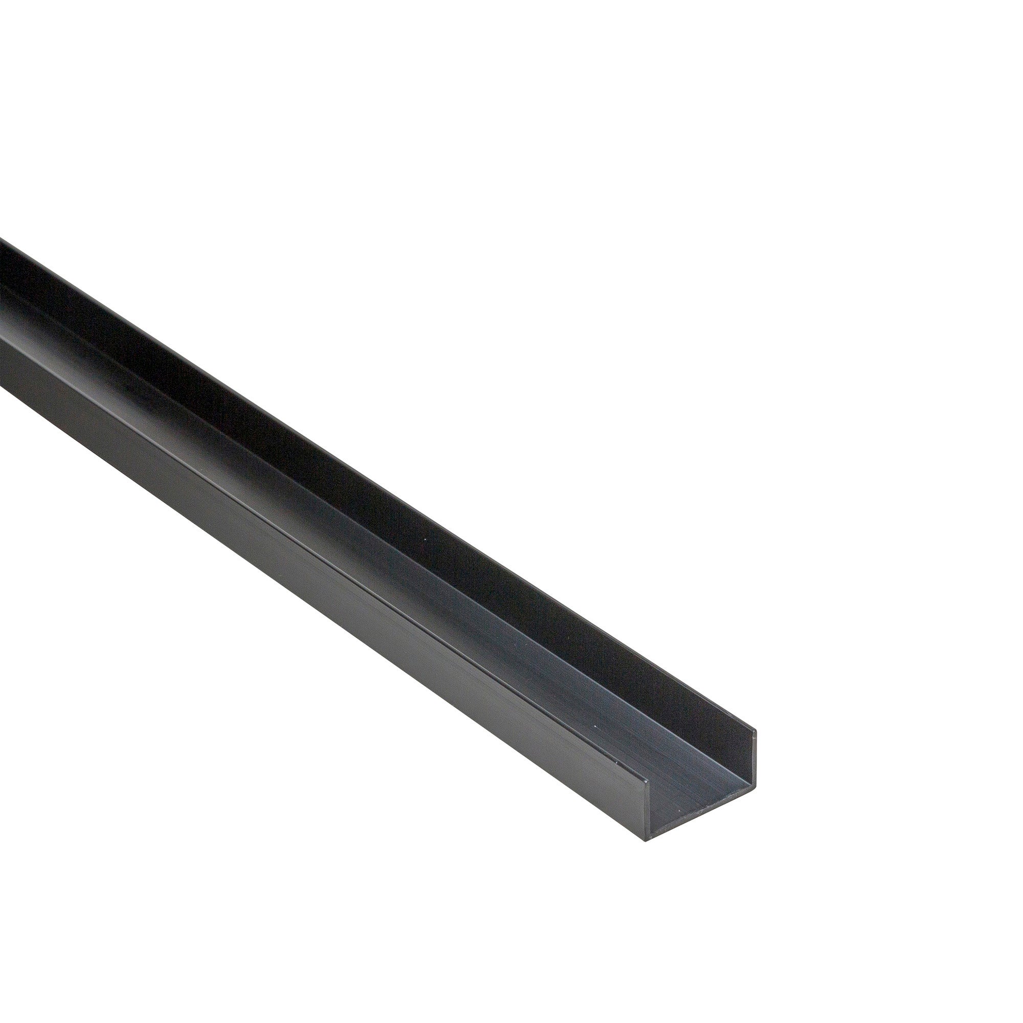 Kształtownik PCV czarny 10x21x1mm 1m