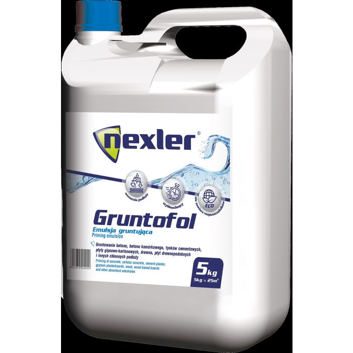 Emulsja gruntująca Gruntofol Nexler 5 kg