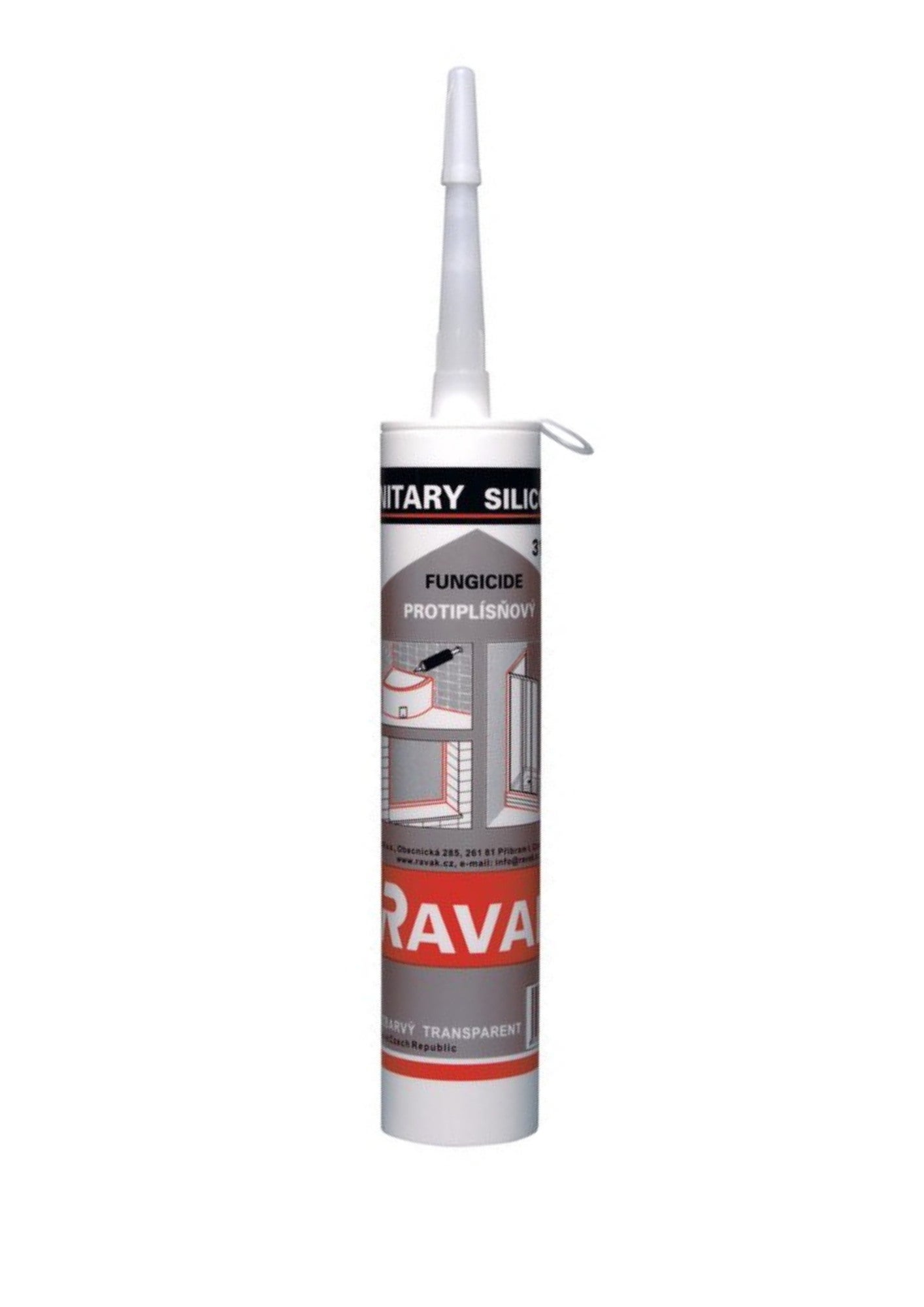 Silikon sanitarny Ravak Professional 0
