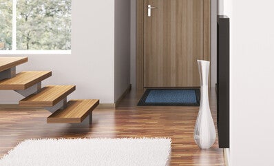 Mata wejściowa trzyfunkcyjna TRINITY, 80x120x1cm czarna 2