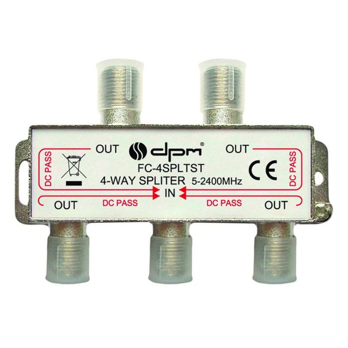 Rozgałęźnik antenowy RA-4F 3,2dB