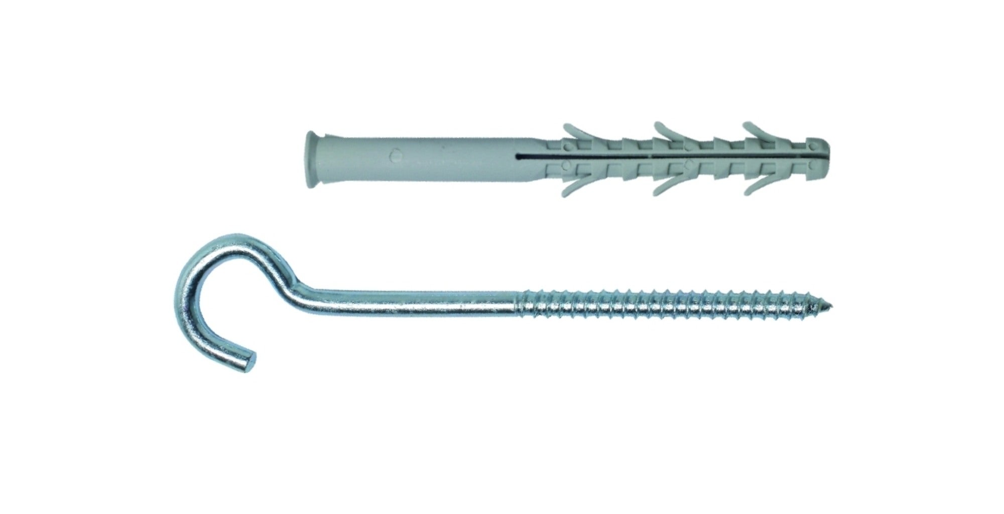 Kołek rozporowy ramowy z hakiem otwartym sufitowym 10x120 mm