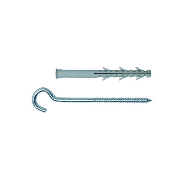 Kołek rozporowy ramowy z hakiem otwartym sufitowym 10x120 mm