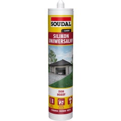 Silikon Soudal czarny 280ml 0
