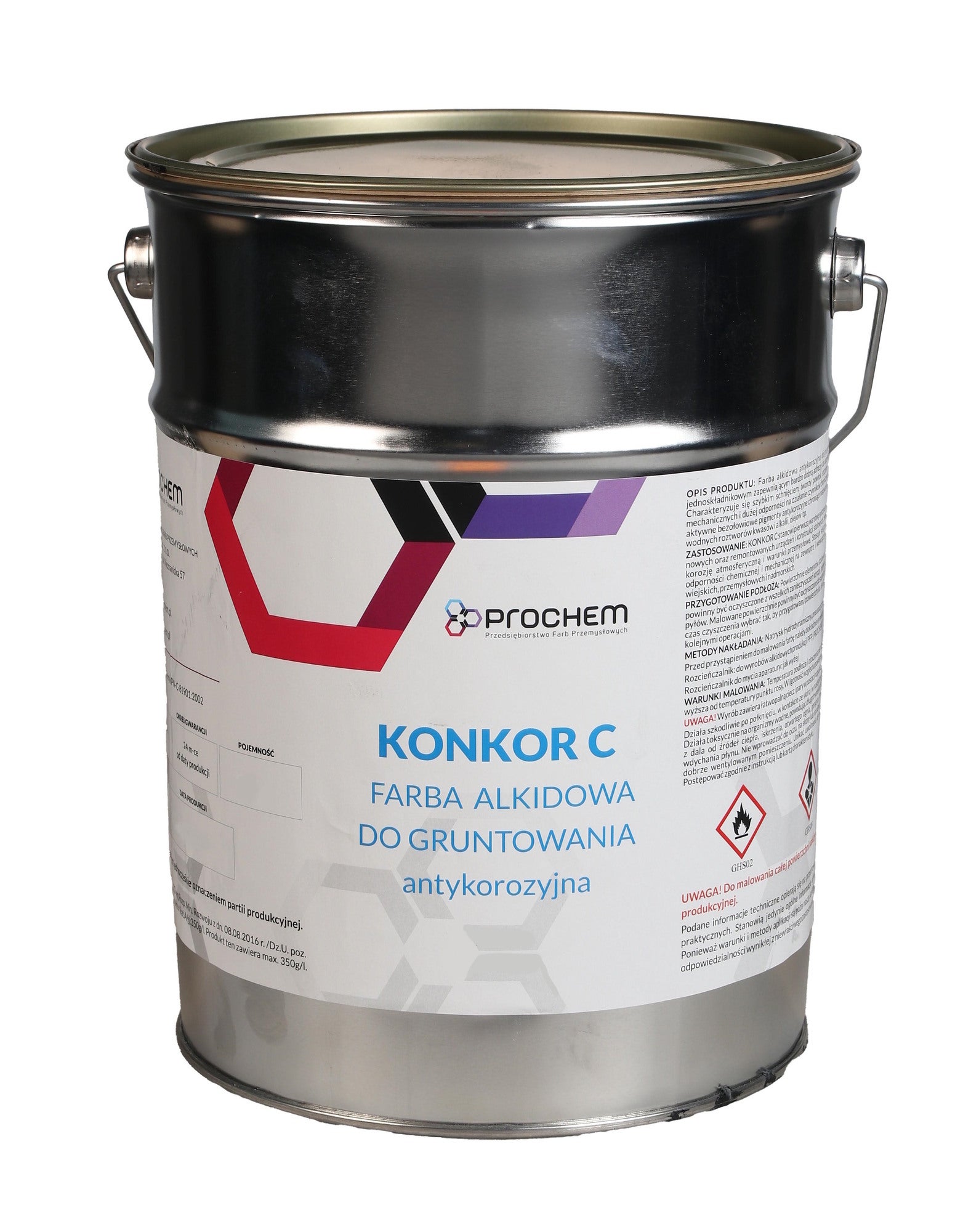 Farba antykorozyjna Konkor C czarny 20l