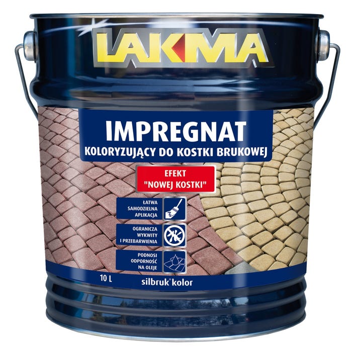Impregnat do kostki brukowej Silbruk szary 10l