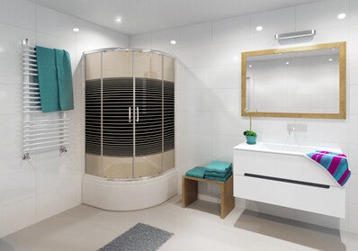 Kabina prysznicowa Durasan Parma 80x80 cm BB PARMA BROWN LINE WK-80 1