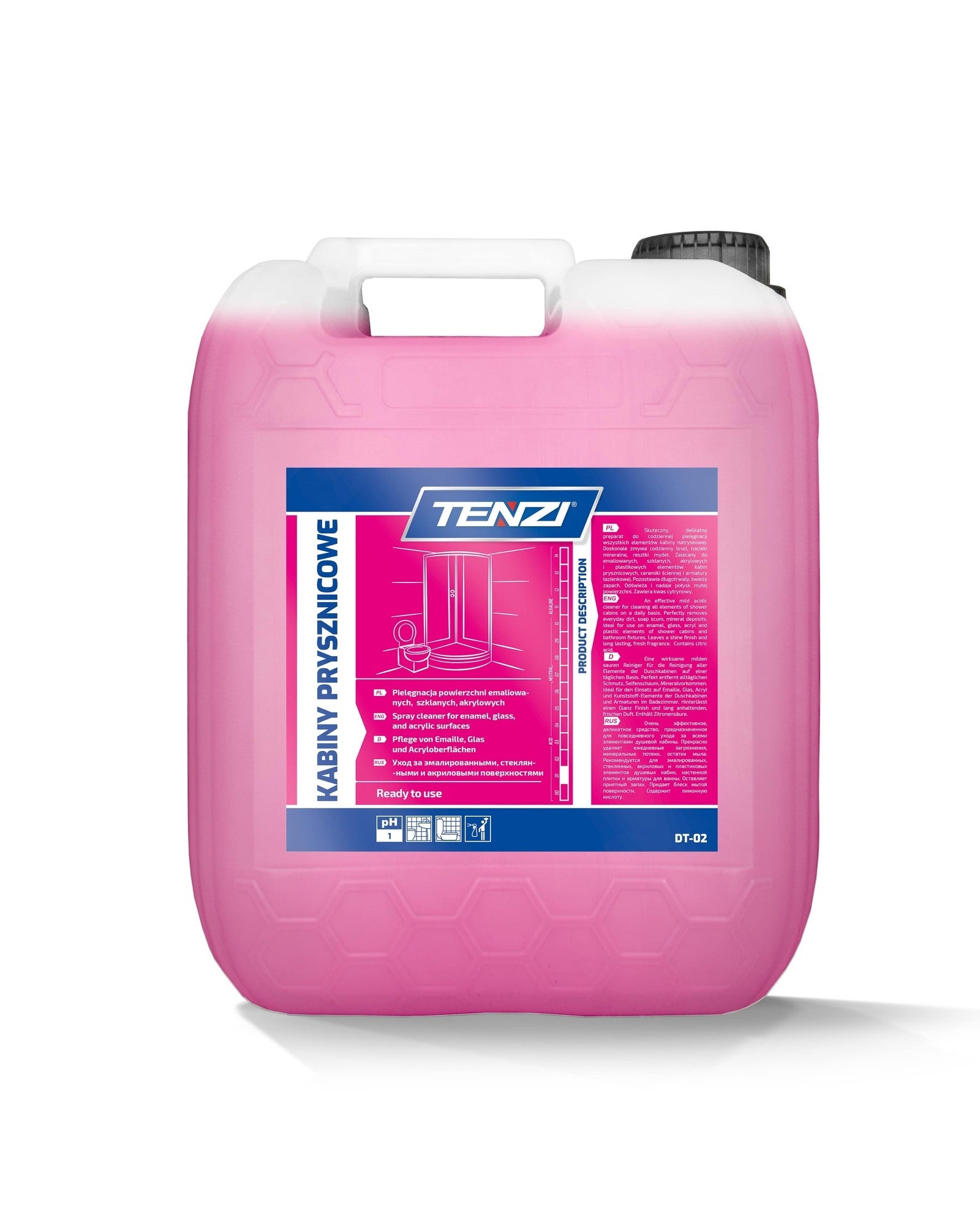 Płyn do kabin prysznicowych Tenzi 5l