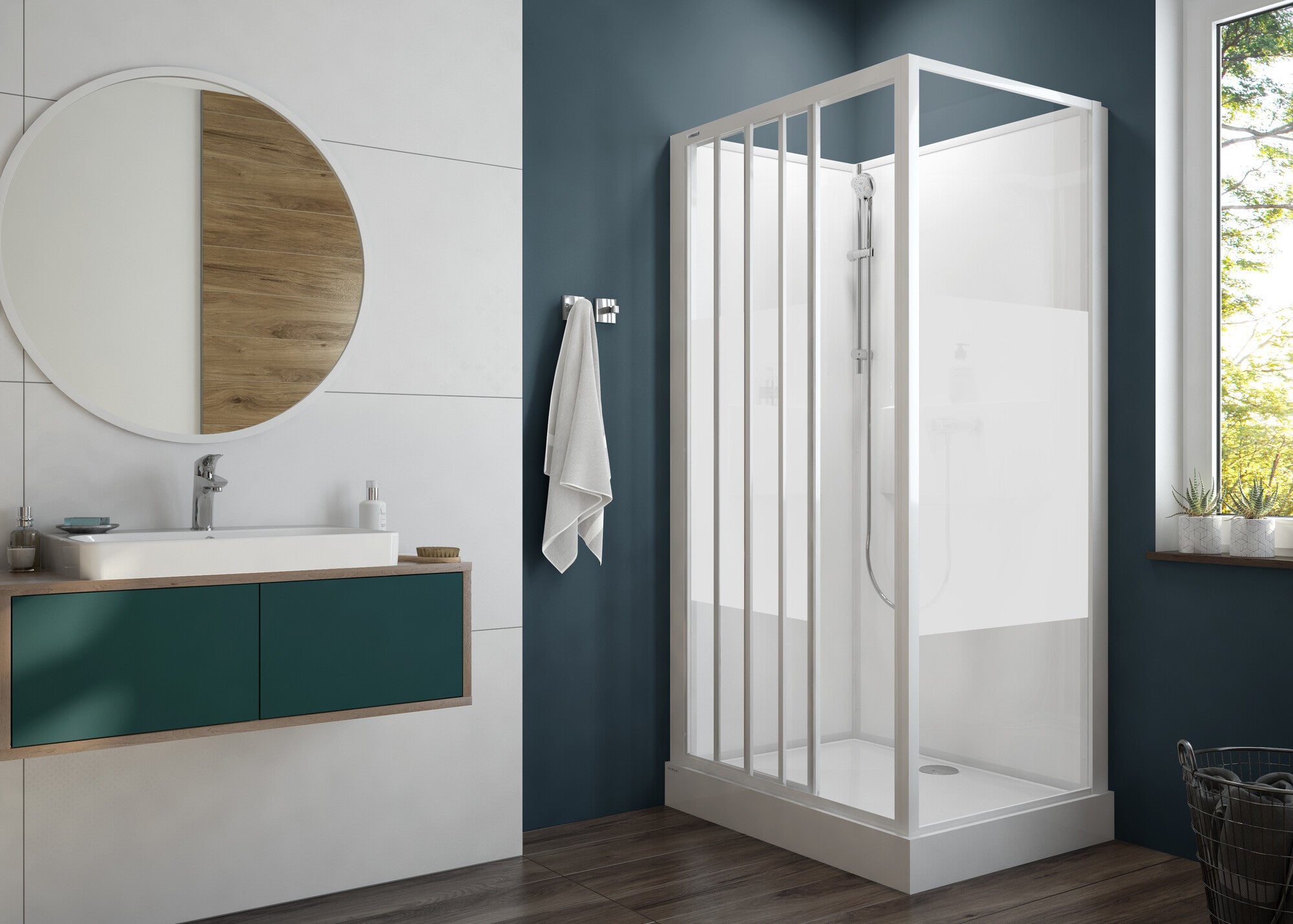 Kabina prysznicowa Sanplast Basic 80x100 cm 1