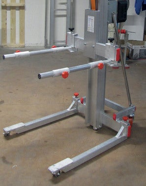 Ręczny podnośnik materiałów Faraone HW 415 S, nośność: 150 kg 6