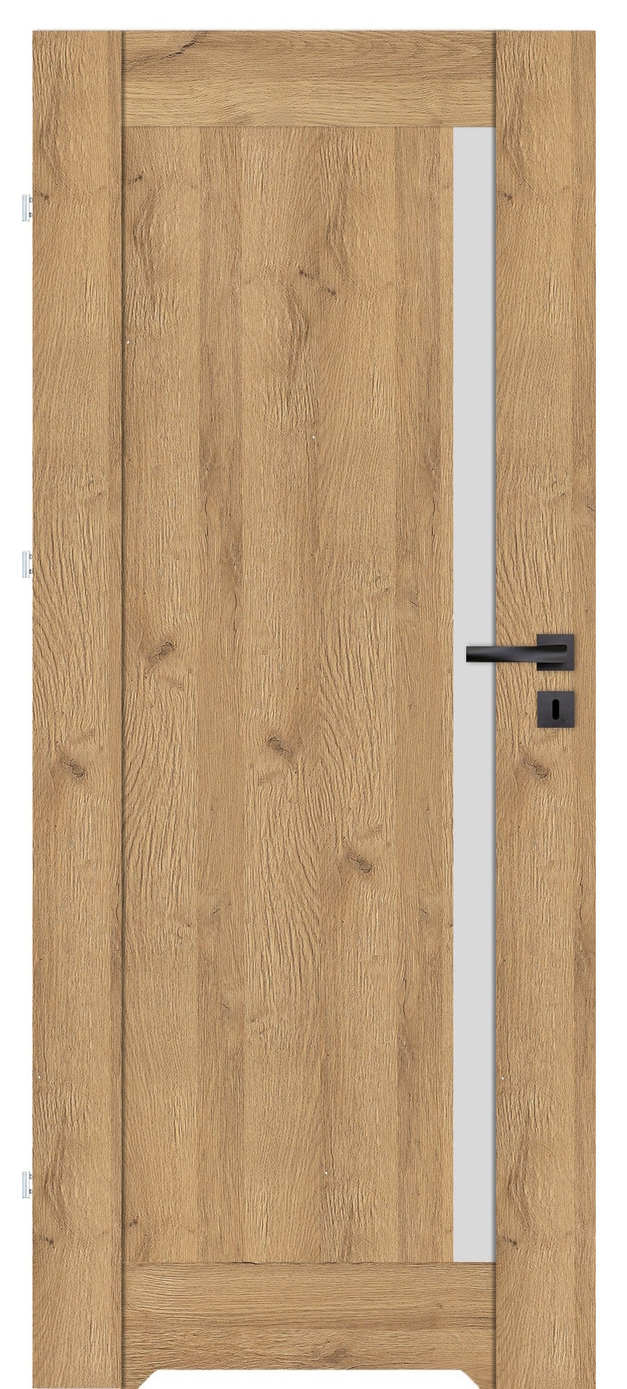 Skrzydło łazienkowe Frezja 5 80 lewe dąb natur premium