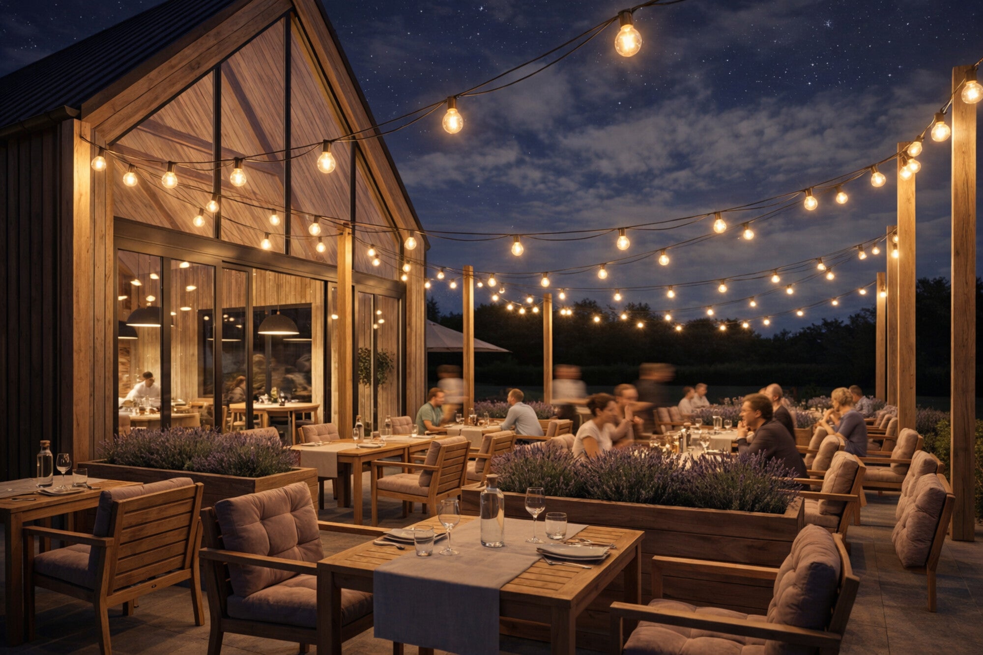 Girlanda Pavos 10,5m 10xE12 230V 1