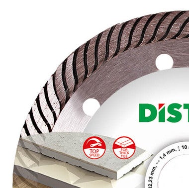 Tarcza diamentowa 125x22.23 mm GRES MASTER DISTAR 1