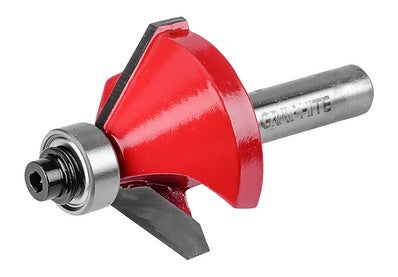 Frez kształtowy z łożyskiem 26,6x9,52 mm, trzpień 6 mm 5