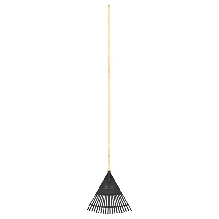Grabie do liści Fiskars SOLID z drewnianym trzonkiem