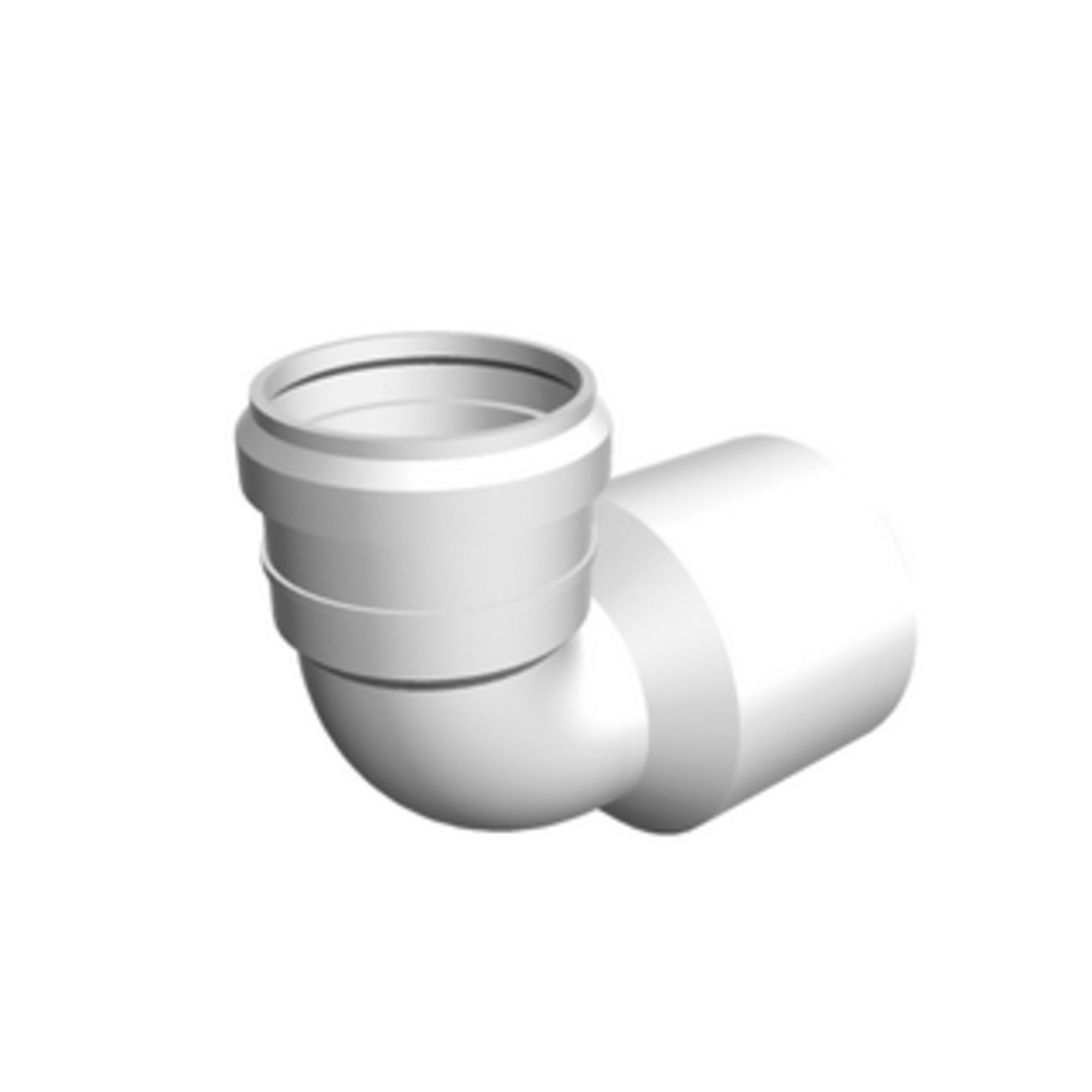 Kolano kanalizacyjne redukcyjne 40/50 mm