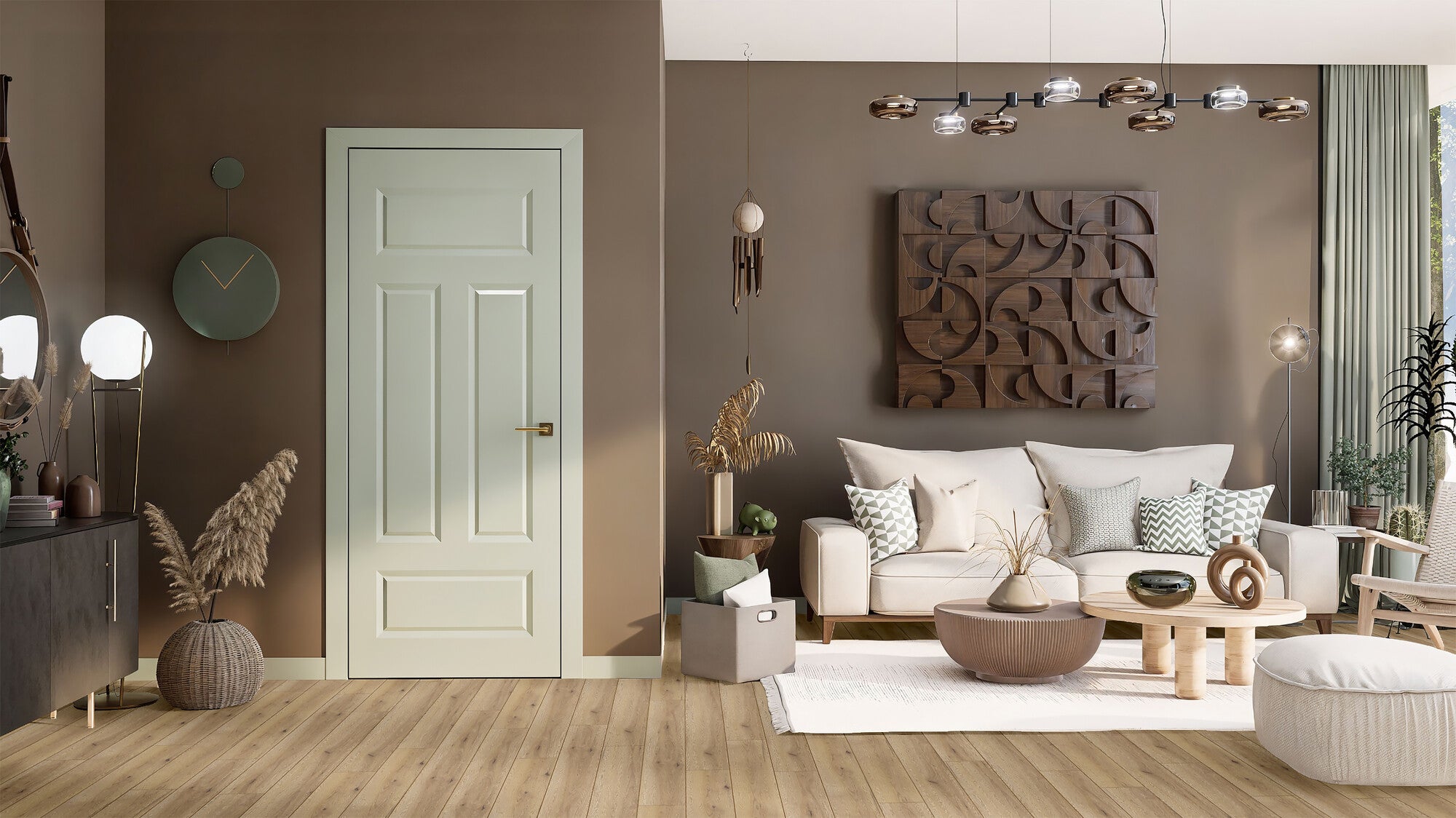 Panel podłogowy Dąb Split AC5 8mm 4V op. 2,372 m2 2