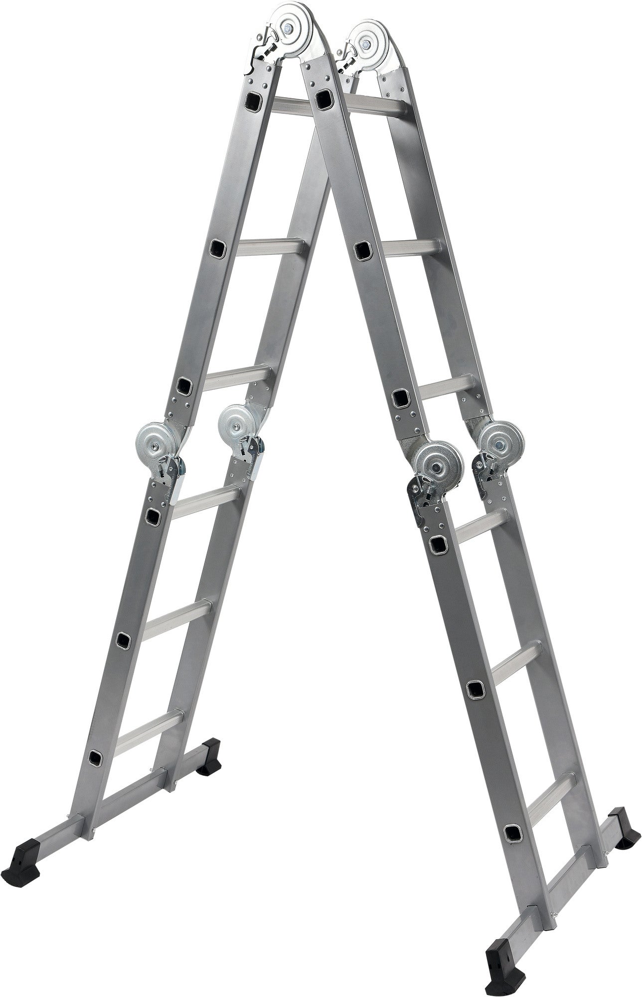 Drabina aluminiowa wielofunkcyjna12 - stopniowa nośność 150 kg