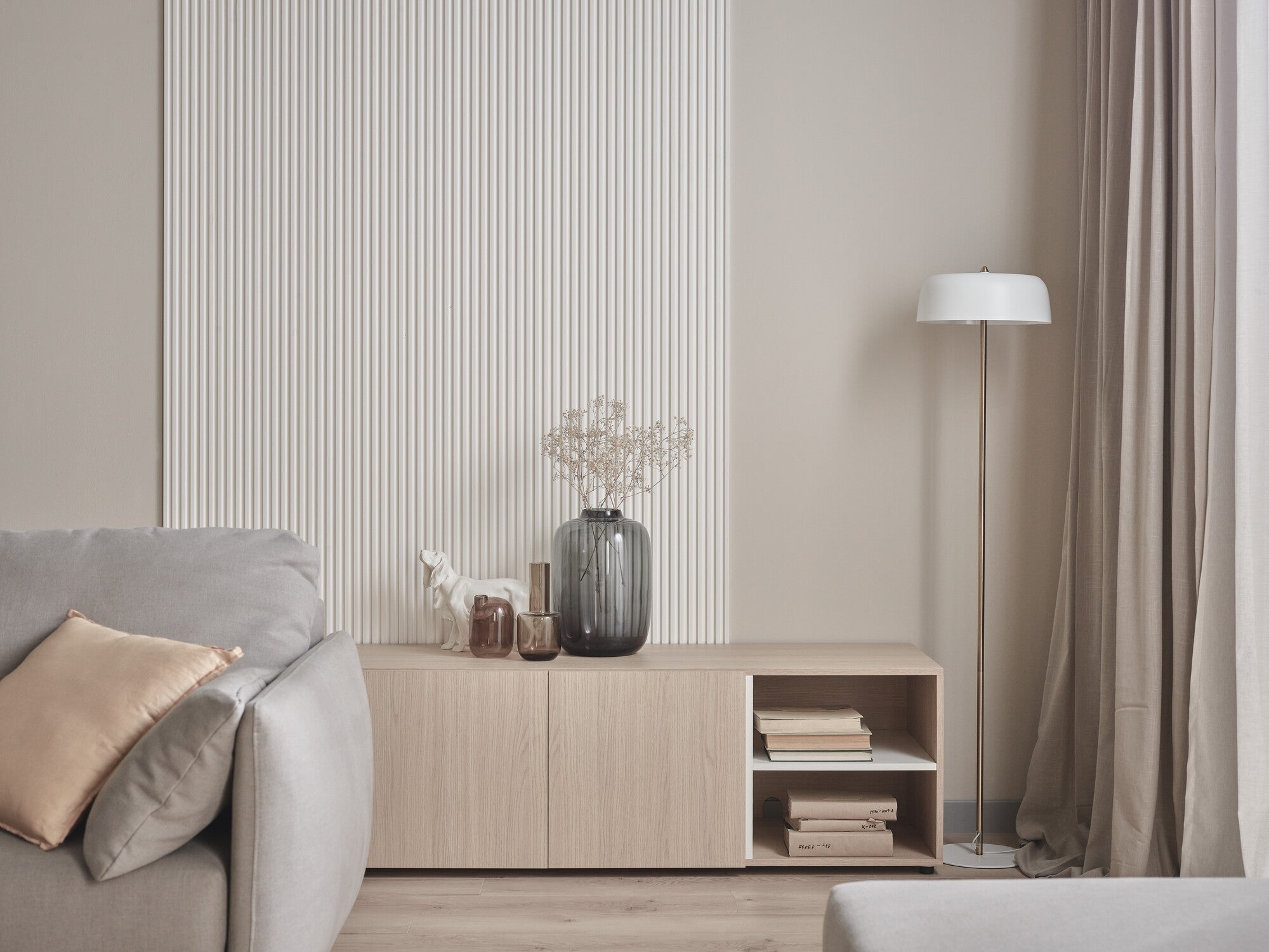 Panel lamelowy Linerio S-line white 2,65 1