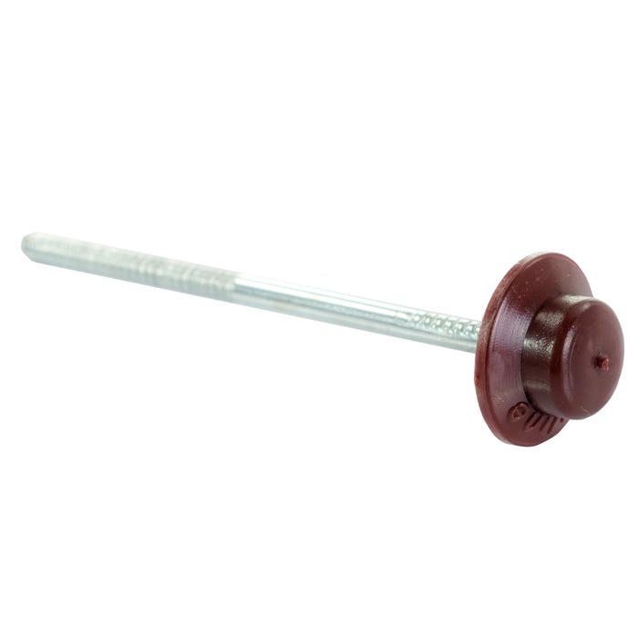Gwoździe do mocowania płyt falistych Onduline, czerwone 100 szt., dł. 65 mm