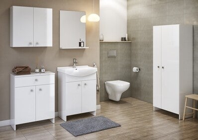 Zestaw szafka z umywalką Cersanit Rubid 50 cm S805-001 1