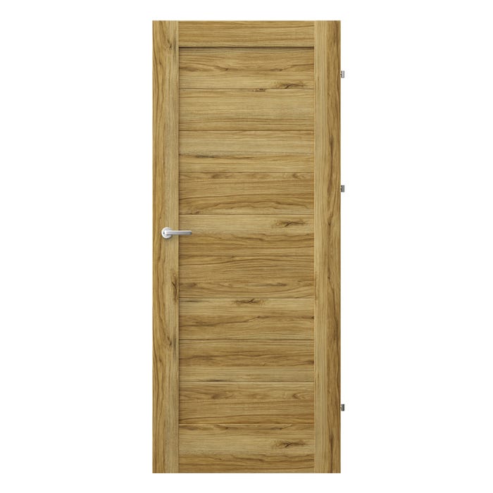 Skrzydło pokojowe pełne Trim Lite 80 prawe dąb catania