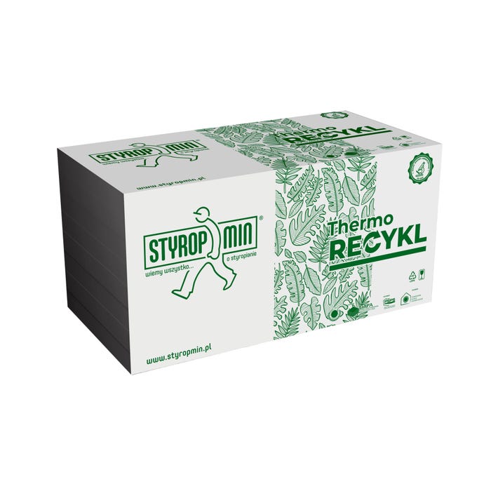 Styropian Styropmin Fasada Thermorecykl 33 5 m EPS 0.033 W/(mK) 6 m2
